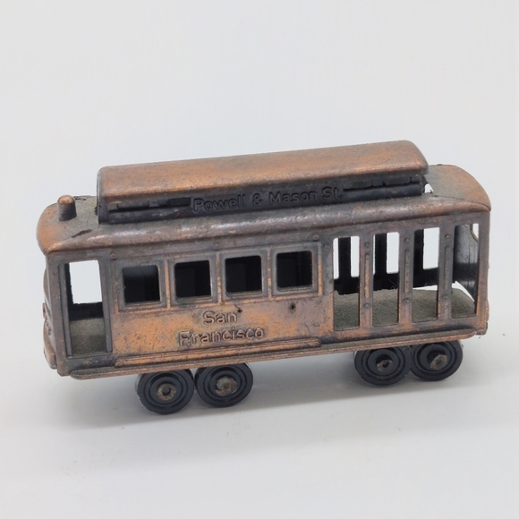 None Other - Vintage San Francisco Cable Car Powell And Mason St Toy